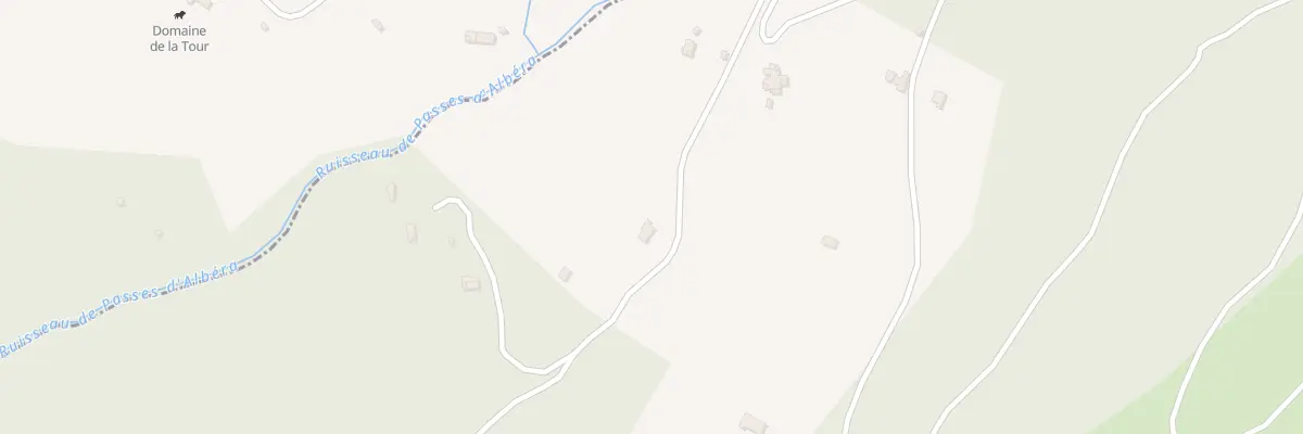 Plan du 340 Che de Très à Peille