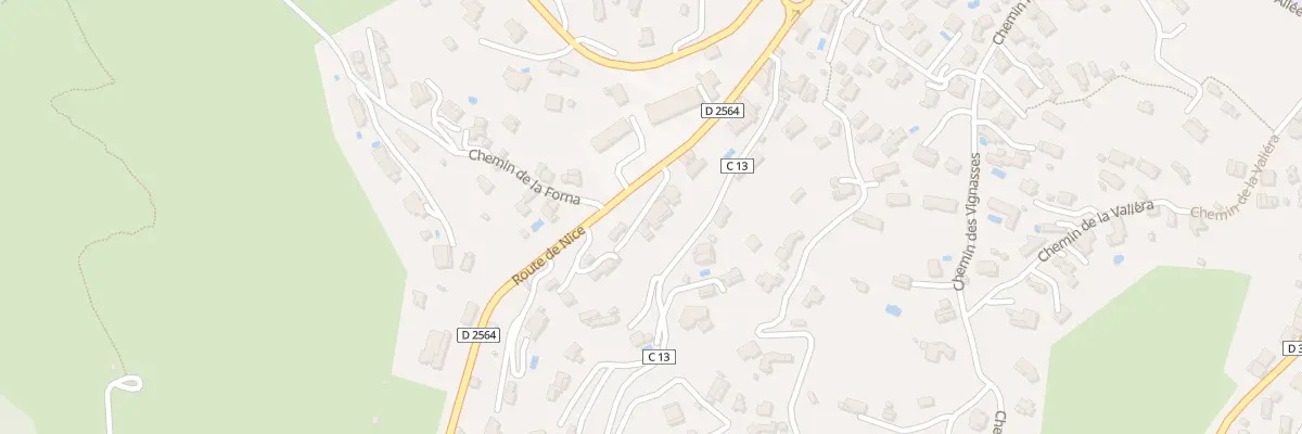 Plan du 459 Rte de Nice à La Turbie