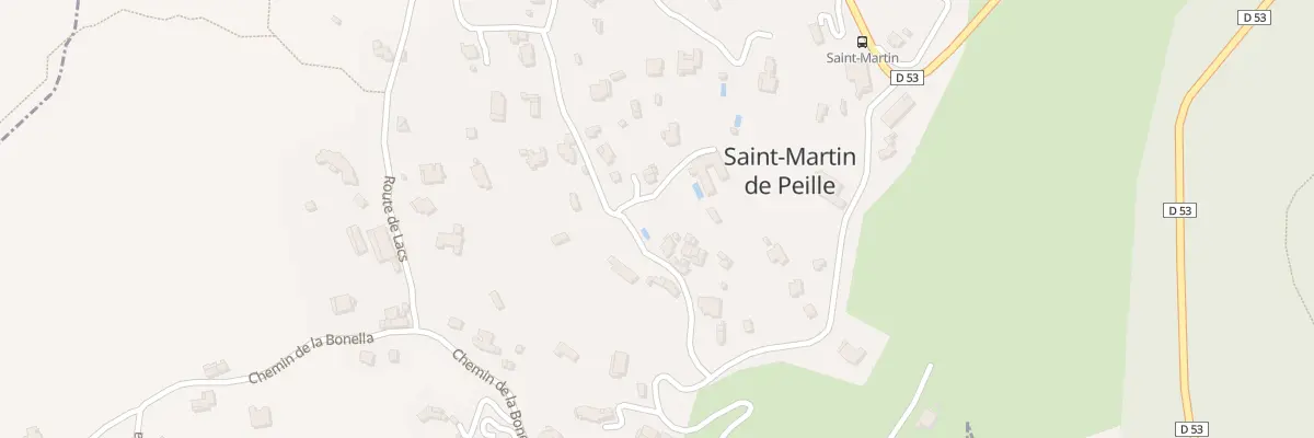 Plan du 160 Saint-Martin à Peille