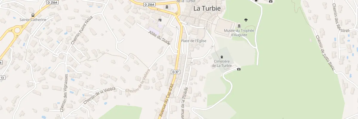 Plan du 3 Rue Saint-esprit à La Turbie