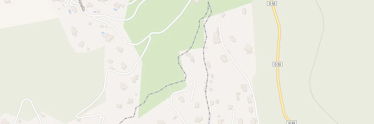 Plan du 1320 Che du Gayan à La Turbie