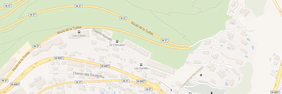 Plan du 3 Che Romain à Cap-d’Ail