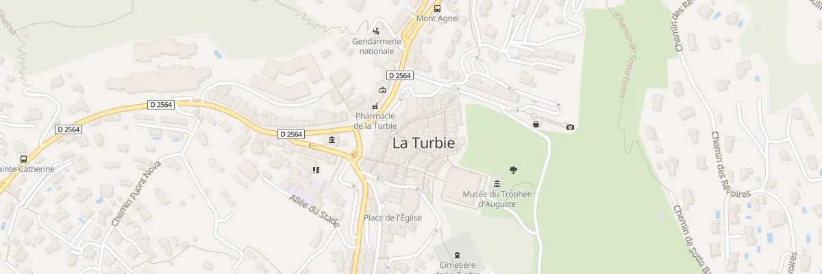 Plan du 5 Rue Empereur Auguste à La Turbie