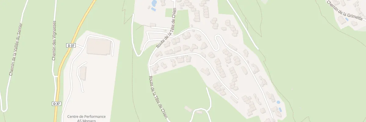 Plan du 202A Rue des Hauts de Monte Carlo à La Turbie