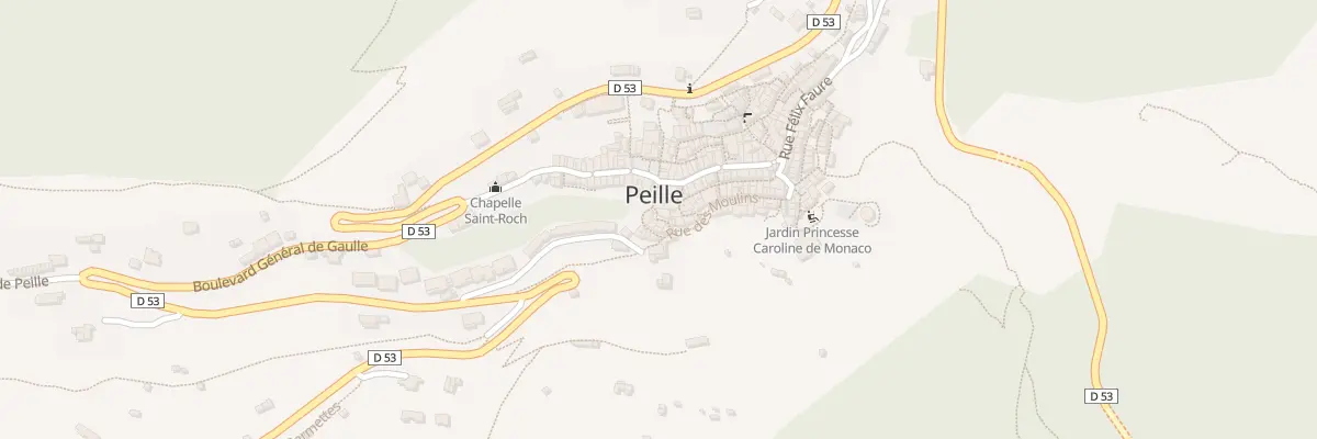 Plan du 18 Rue du Pous à Peille