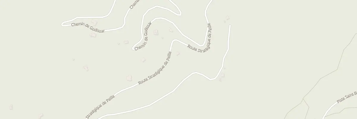 Plan du 1526 Rte du Col des Banquettes à Peille