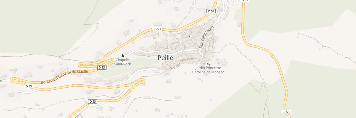 Plan du 1 Rue des Moulins à Roquebrune-Cap-Martin