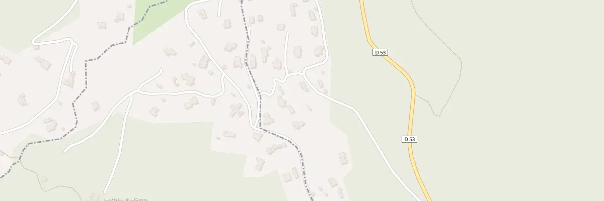 Plan du 353 Che du Gaïan Supérieur à Peille