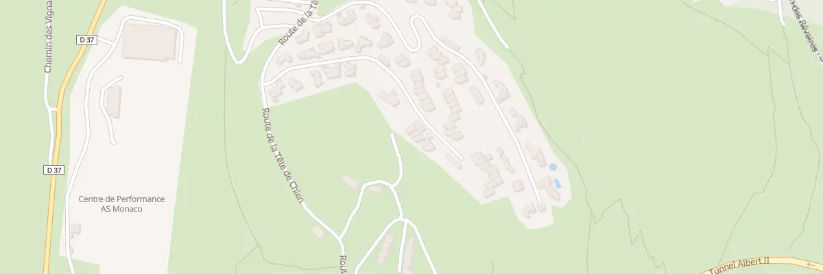 Plan du 132 Rue des Hauts de Monte Carlo à La Turbie