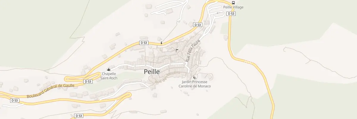 Plan du 2 Pl Saint-joseph à Peille