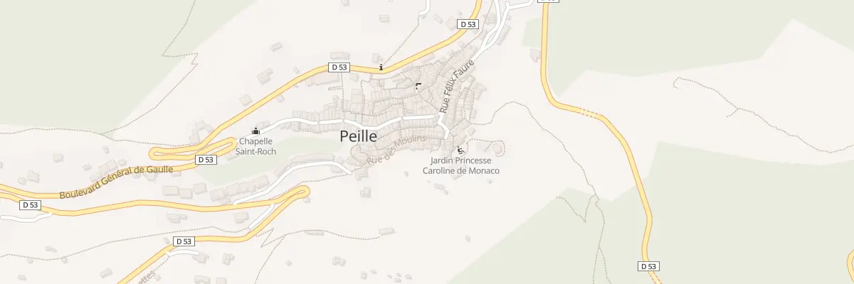 Plan du 26 Rue des Moulins à Peille