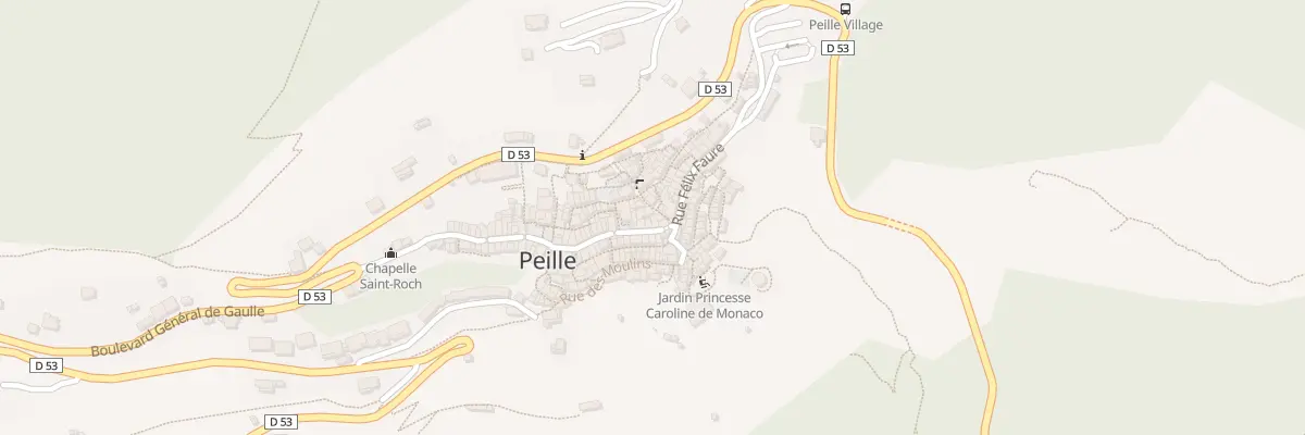Plan du 19 Rue Centrale à Peille