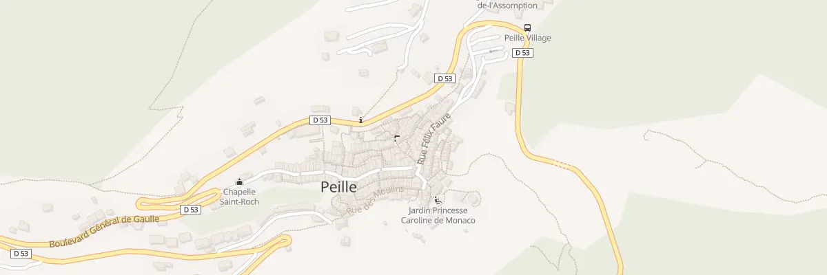 Plan du 10 Rue de l’Orme à Peille