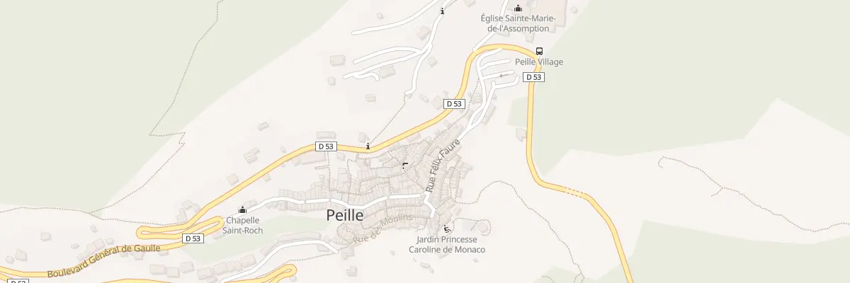 Plan du 22 Rue des Vieux Remparts à Peille