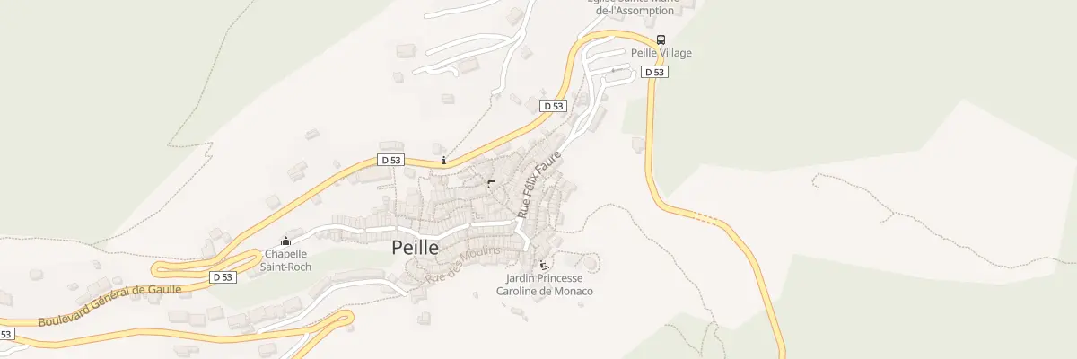 Plan du 24 Rue Félix Faure à Peille