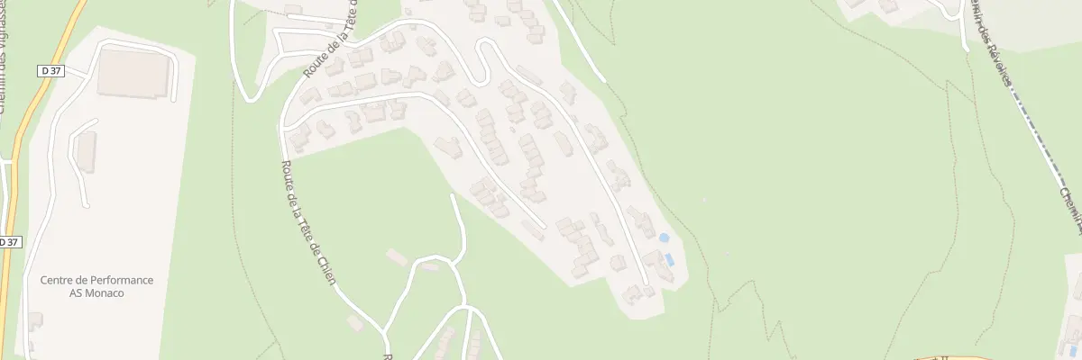 Plan du 145 Rue des Hauts de Monte Carlo à La Turbie