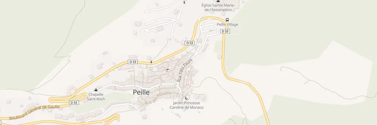 Plan du 30 Rue Félix Faure à Peille