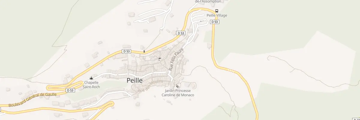 Plan du 10 Rue des Voutes à Peille