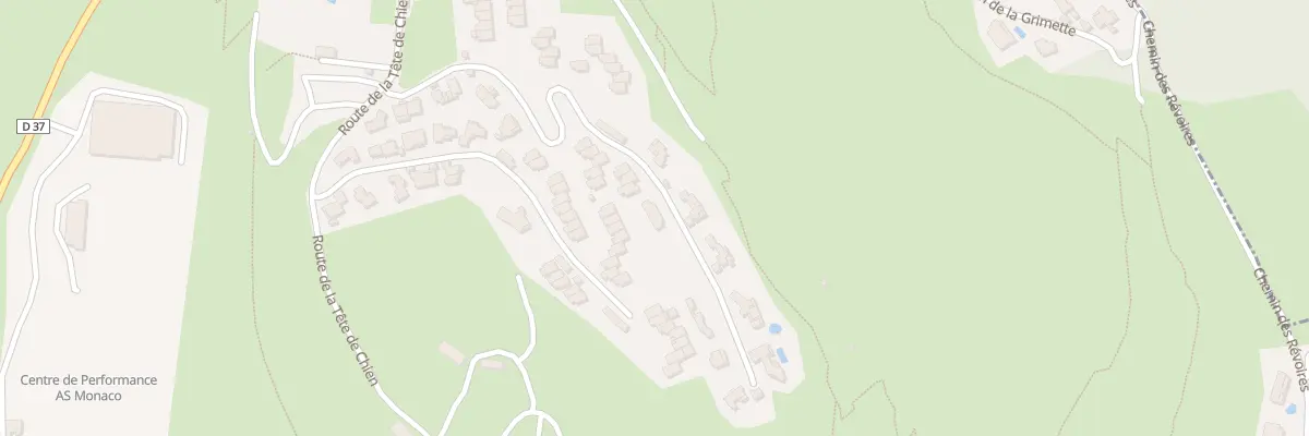 Plan du 168 Rue des Hauts de Monte Carlo à La Turbie