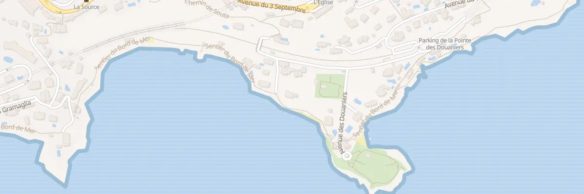 Plan du 23 Av du docteur Onimus à Cap-d’Ail