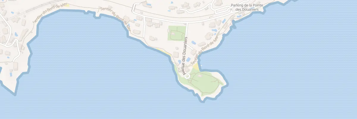 Plan du 8 Av des Douaniers à Cap-d’Ail