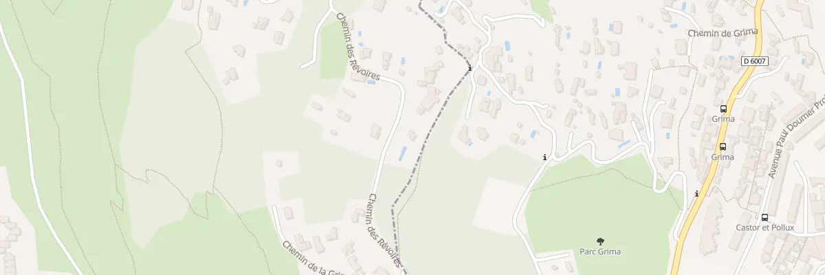 Plan du 1703 Che des Revoires à La Turbie