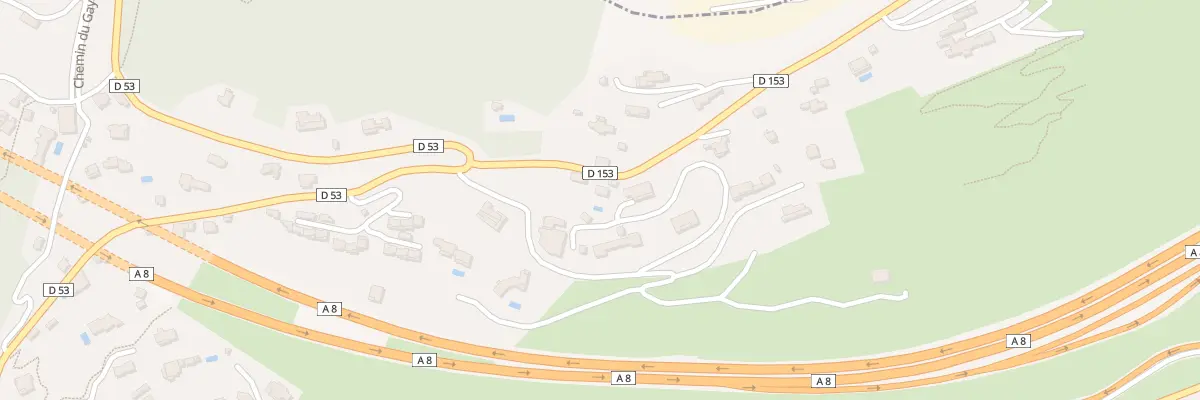 Plan du 1168 Rte du Mont Agel à La Turbie