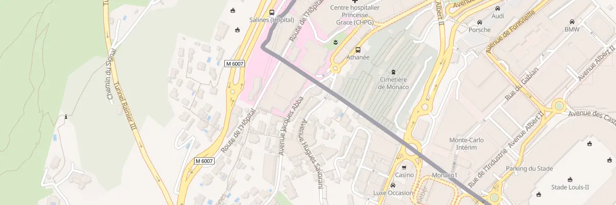 Plan du 4 Av Jacques Abba à Cap-d’Ail
