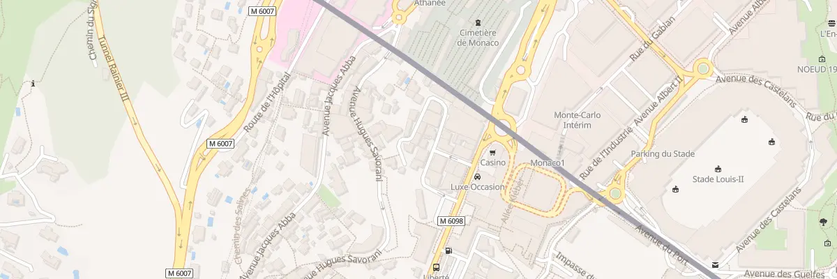 Plan du 27 Rue Jean Bono à Cap-d’Ail