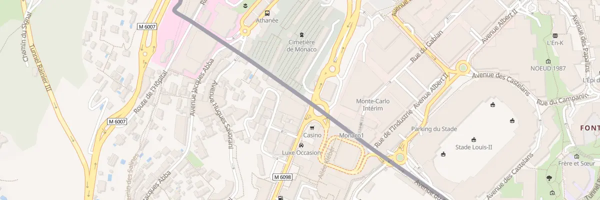Plan du 1 Av du Trois Septembre à Cap-d’Ail