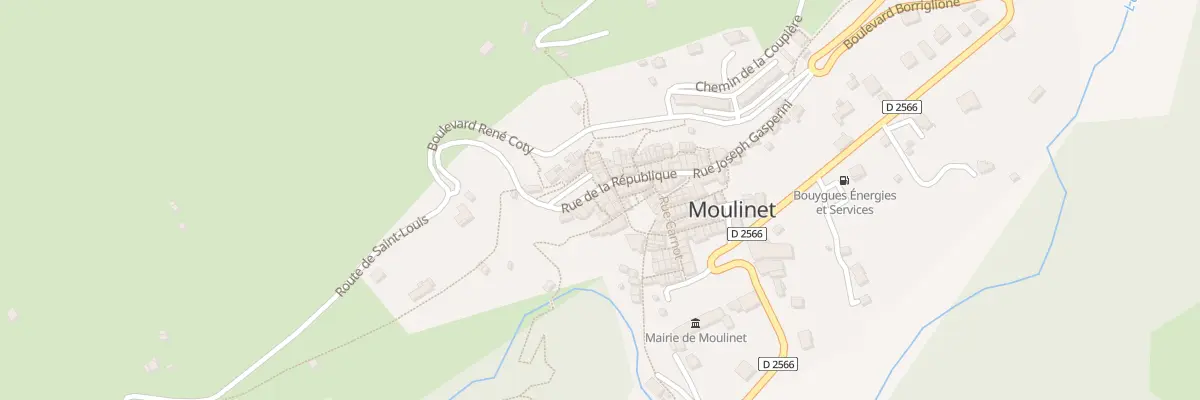 Plan du 19 Rue de la République à Moulinet