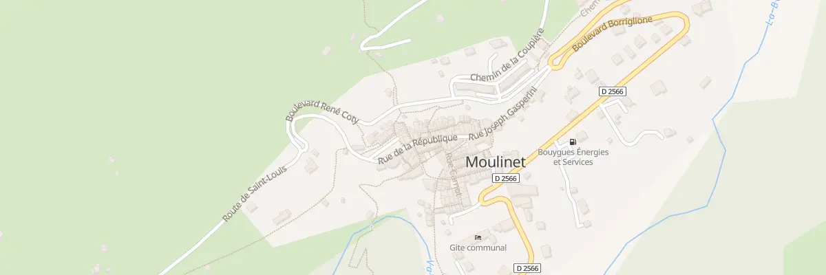Plan du 19 Rue de la République à Moulinet