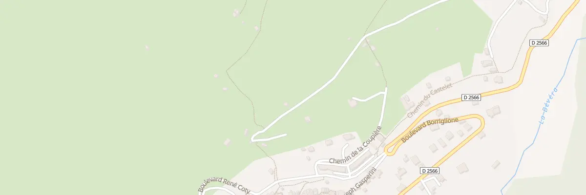 Plan du 5797 Condamina à Moulinet