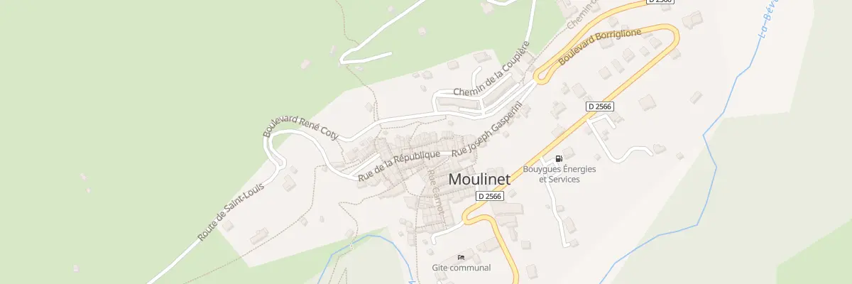 Plan du 14 Rue du Chateau à Moulinet