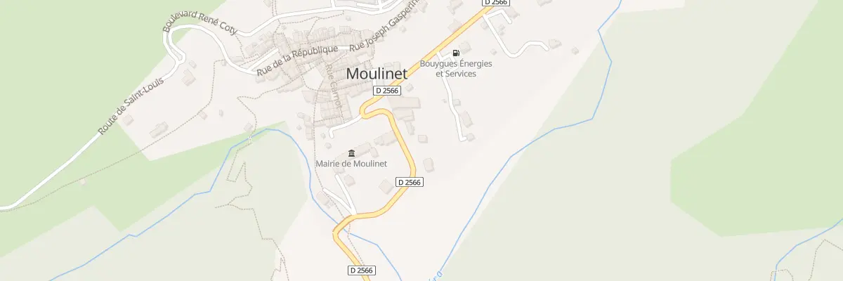 Plan du 5001 Rte de Sospel à Moulinet