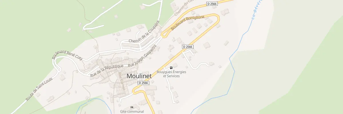 Plan du 11 Bd Borriglione à Moulinet