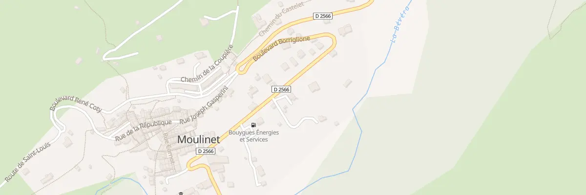 Plan du 16 Bd Borriglione à Moulinet