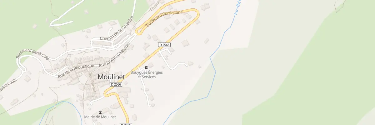 Plan du 4 Bd Borriglione à Moulinet