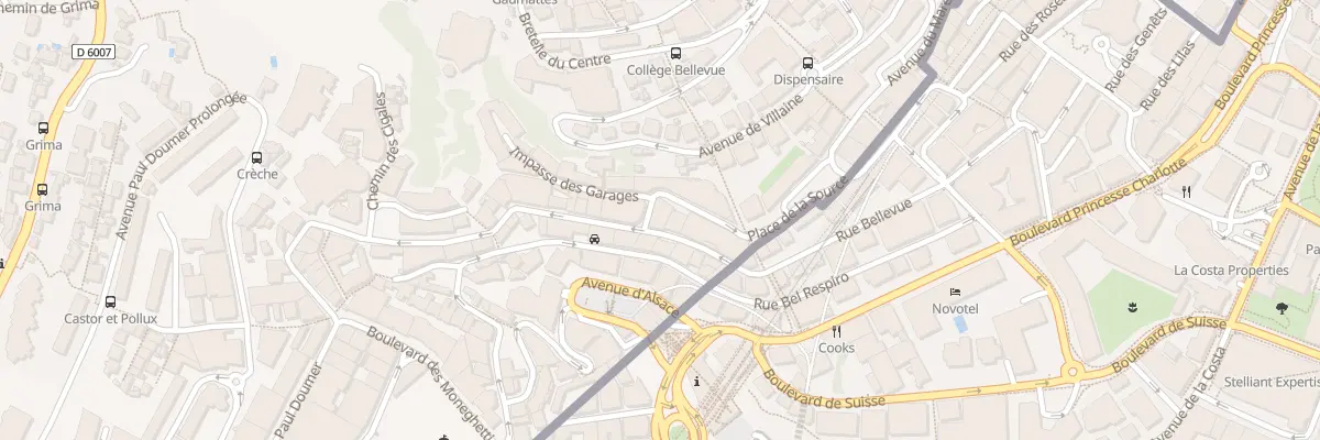 Plan du 4 Rue Martyrs Resistance à Beausoleil