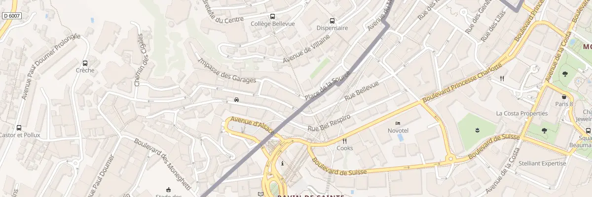 Plan du 2A Rue Martyrs Resistance à Beausoleil