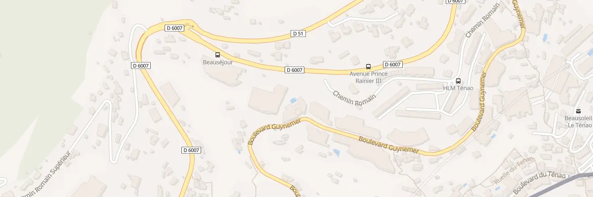 Plan du 47 Bd Guynemer à Beausoleil