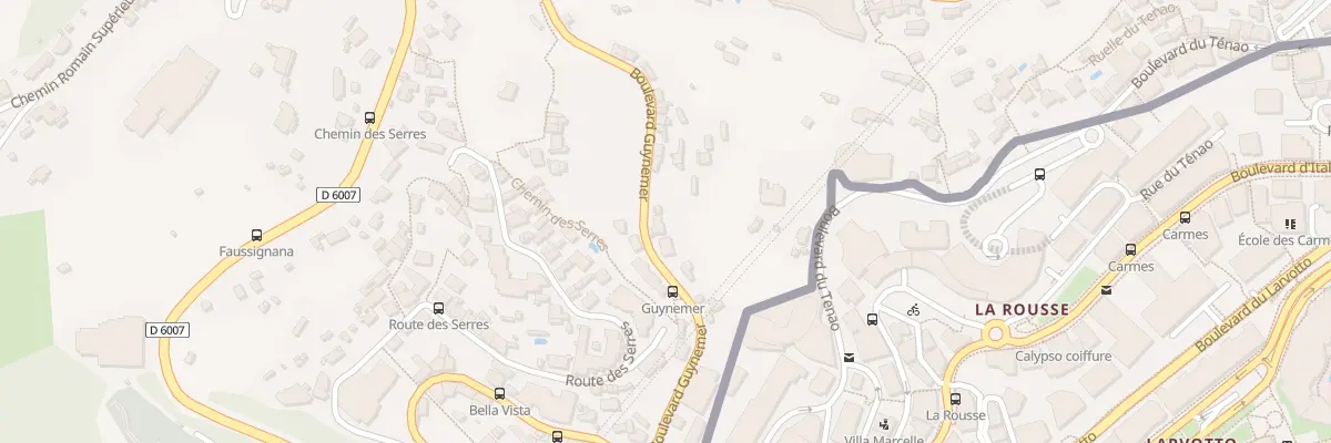 Plan du 34 Bd Guynemer à Beausoleil