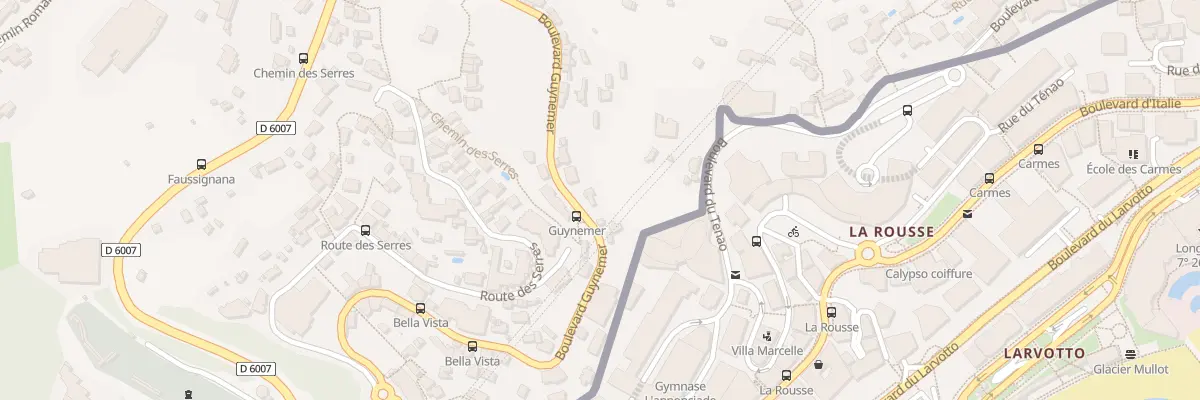 Plan du 30A Bd Guynemer à Beausoleil