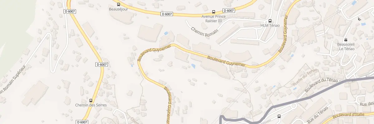 Plan du 60 Bd Guynemer à Beausoleil