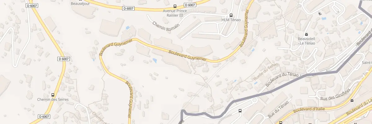 Plan du 64 Bd Guynemer à Beausoleil