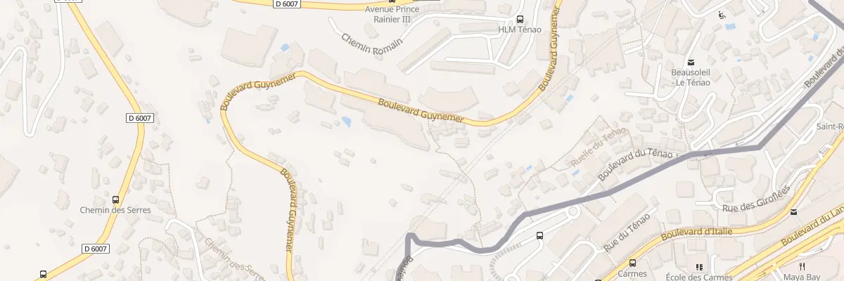 Plan du 62 Bd Guynemer à Beausoleil