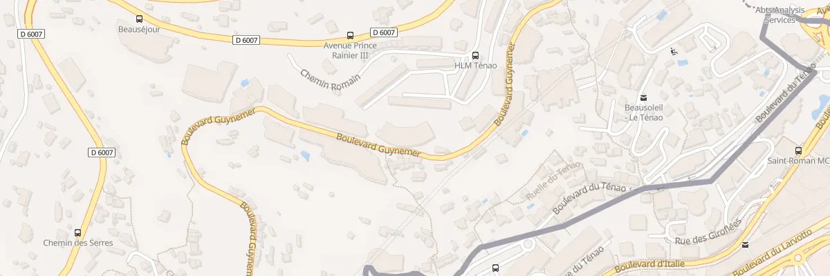 Plan du 47B Bd Guynemer à Beausoleil