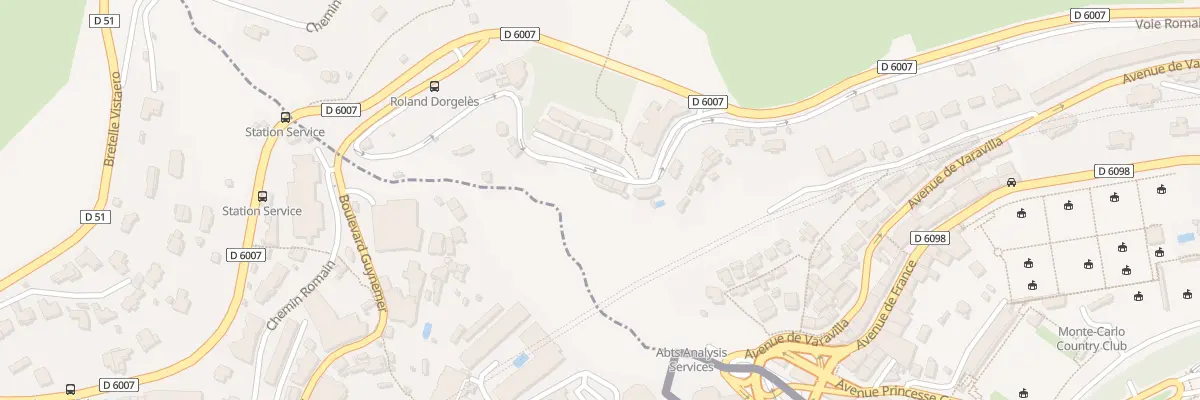 Plan du 364 Voie Romaine à Roquebrune-Cap-Martin