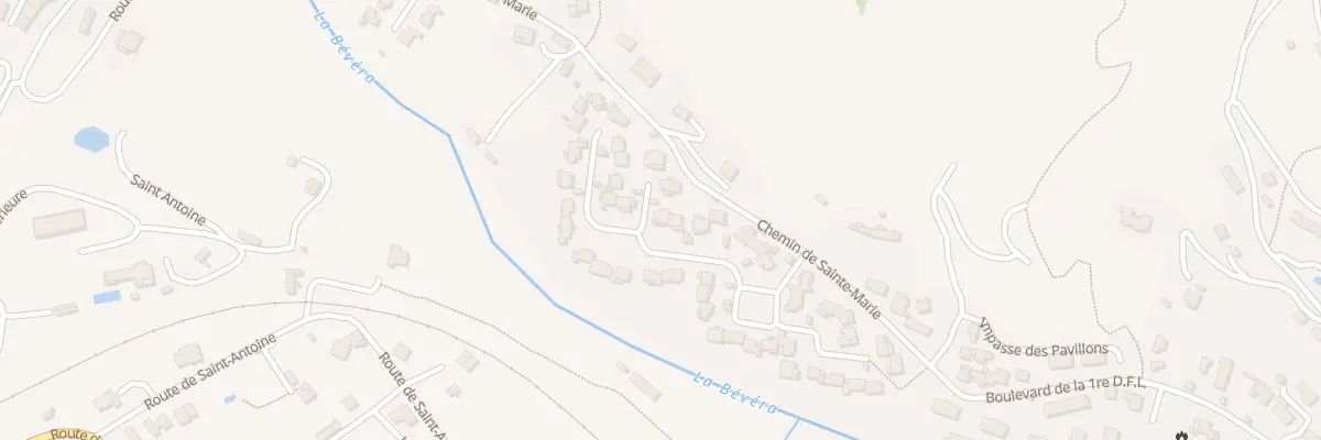 Plan du 41 Rue du Ham de St Michel à Sospel