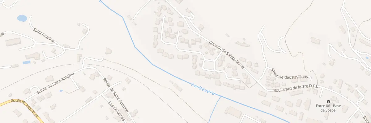 Plan du 21 Rue du Ham de St Michel à Sospel
